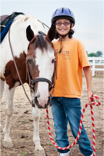 Learning responsibility at the Chakota Therapeutic Riding Center